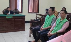 Selundupkan Sabu 1055 Gram, Dua WNA Malaysia Diadili