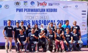 PWI Kediri Gelar Acara Puncak Peringatan HPN 2019 di Simpang Lima Gumul