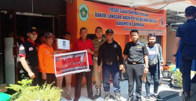 Pemkot Surabaya Kirim Bantuan untuk Korban Bencana Banjir di Lamongan