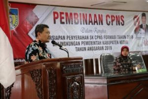 BKD Kabupaten Kediri Gelar Pembinaan CPNS