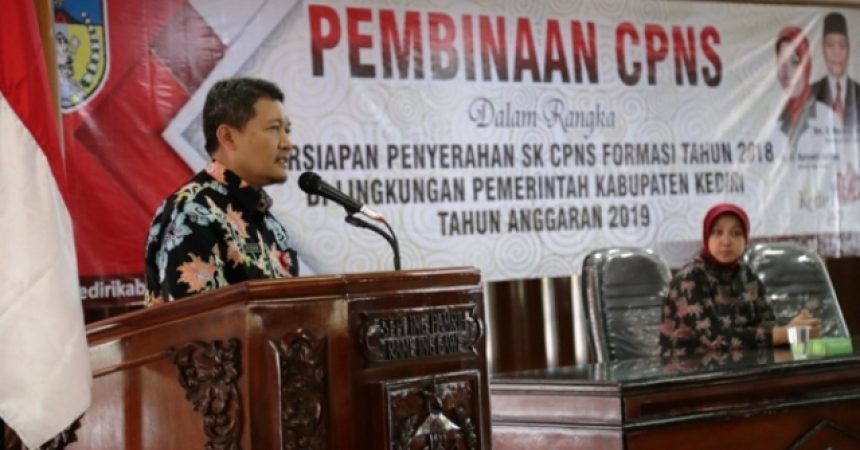 Bkd Kabupaten Kediri Gelar Pembinaan Cpns Suarapubliknews Net