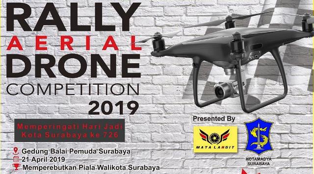 Peringati HJKS, Pemkot Surabaya Gelar Rally Aerial Drone 2019 Trophy Wali Kota