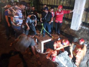 Tertimpa Cor Beton, Pekerja Proyek Box Culvert Milik Pemkot Surabaya Tewas Seketika