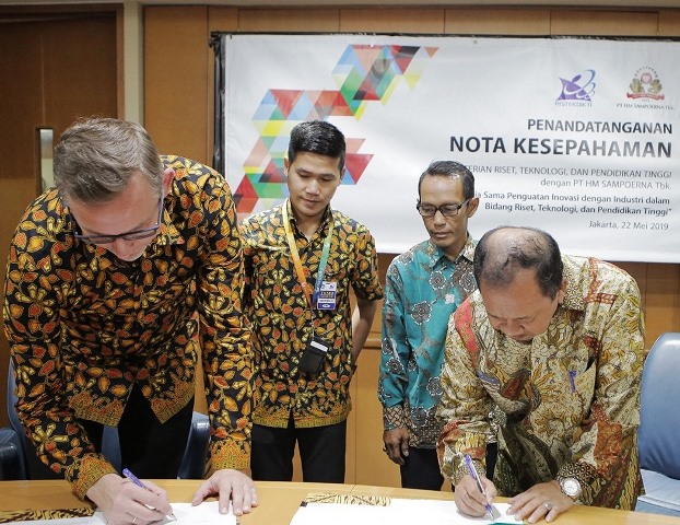 Perkuat Inovasi Riset, Sampoerna Teken Mou Dengan Kemenristekdikti