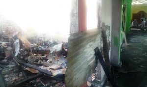 Warga Sedang Sholat, Dua Rumah di Jember Ludes Terbakar