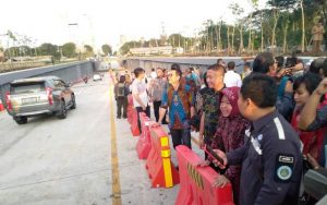 Underpass Mayjen Sungkon Dibuka, Kadishub Surabaya: Kurangi 51,4 Persen Panjang Antrian