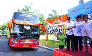 PTPN Group Jatim, Berangkatkan 20 Bis Pemudik