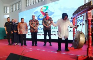 Wali Kota Risma Buka Jambore Pemuda Surabaya 2019