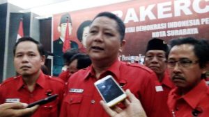 Bahas Calon Ketua DPC dan Wali Kota 2020, Rakercab DPC PDIP Surabaya Tetapkan Satu Nama