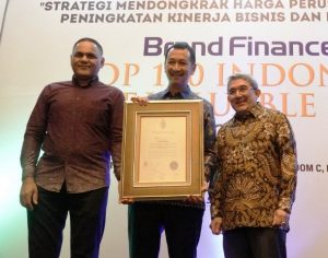 Jasa Marga Raih Brand Finance Top 100 Indonesia Most Valuable Brands 2019