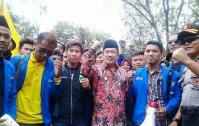 Nilai Kinerja Bupati dan Wabup Gagal Total, PMII Cabang Sidoarjo Gelar Aksi Demo