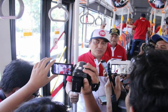 “Hadiah” Dishub di HUT Kemerdekaan RI, Suroboyo Bus Layani Rute Baru di Jalur MERR
