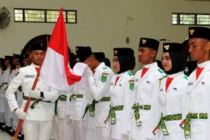 Songsong HUT RI ke 74, Pemkab Tanbu Kukuhkan Paskibra Angkatan XVI