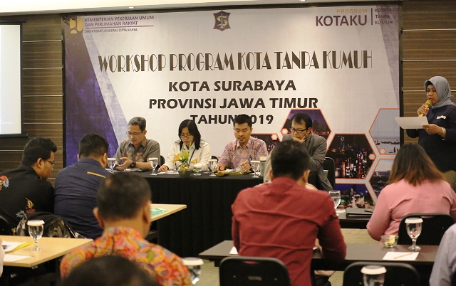 Targetkan Zero Kawasan Kumuh, Pemkot Surabaya Gelar Workshop