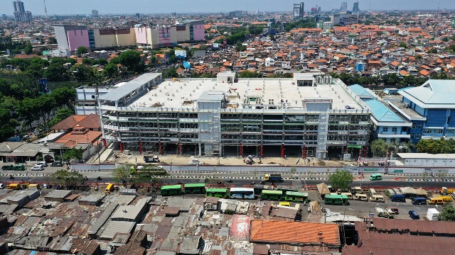 Pemkot Surabaya Kebut Pembangunan Park and Ride Terminal Intermoda Joyoboyo