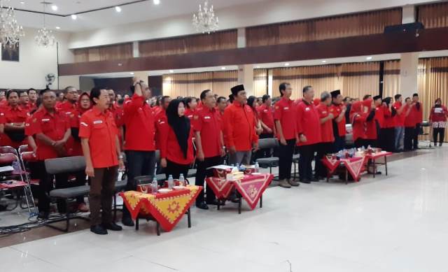 PDIP Surabaya Gelar Rakorcab, PAC dan Ranting Tetap Usung Whisnu Sakti Buana