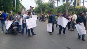 Turun ke Jalan, Jurnalis Takalar Kecam Insiden Kekerasan di Makassar