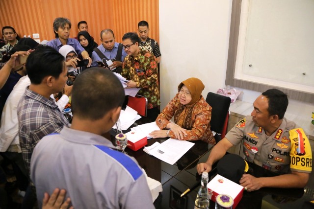 Begini Cara Risma Wali Kota Menjaga Generasi Muda di Surabaya