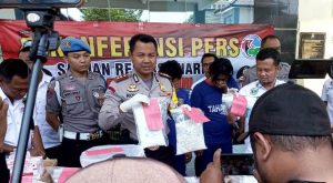 Satreskoba Polres Kediri Ungkap Hasil Penggerebekan di Home Industri Pil Koplo