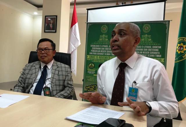 Bersama Lintas Organisasi Advokat se Jatim, PN Surabaya Sosialisasikan PERMA RI