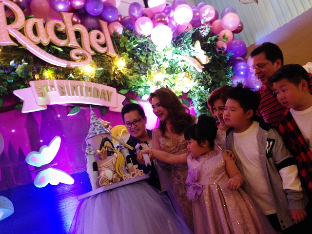 Wujudkan Pesta Ulang Tahun Impian, Rachel Tang Pilih Rapunzel
