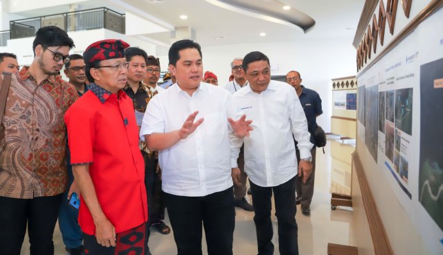 Pelindo III Tata Ulang Pelabuhan Benoa, Ini Pesan Menteri BUMN Erick Thohir