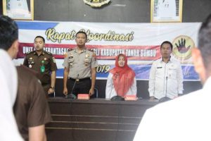 Bersama Jajaran Samping, Pemkab Tanbu Gelar Rakor Saber Pungli