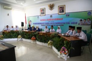 Peringati Hari Anti Koropsi Sedunia, Kejaksaan Kediri dan Kemenag Gelar Lomba Cerdas Cermat Antar Pelajar