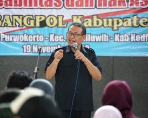 Kesbanglinmaspol Kabupatan Kediri Gelar Sosialisasi UU Disabilitas dan HAM