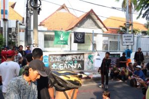 Peringati Hari AIDS Sedunia, Lingkar Ganja Nusantara Gelar Aksi