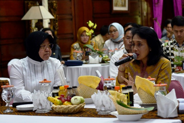 Menteri Jadikan Program PPPA Surabaya Sebagai Role Model Nasional