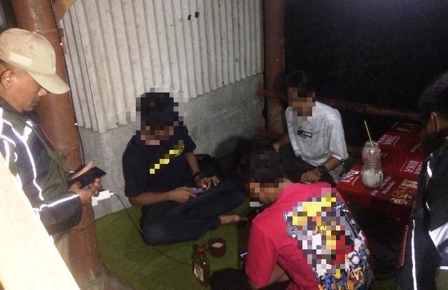 Pesta Miras di Warung, Tiga Remaja Digaruk Satpol PP Kota Kediri