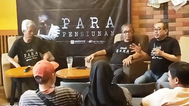 Dua Hari di Surabaya, Teater Gandrik Pentaskan Lakon ‘Para Pensiunan’