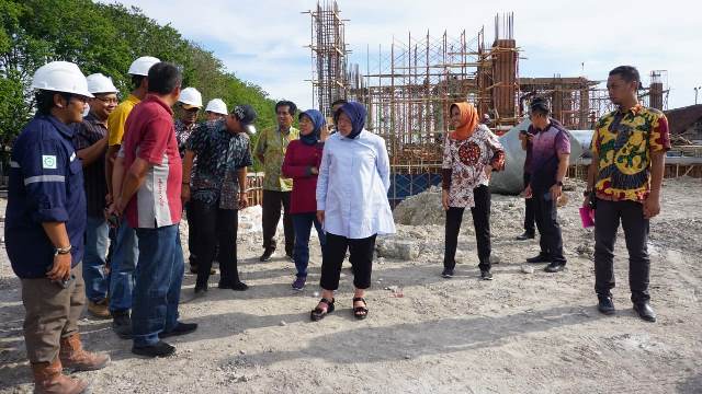 Pemkot Surabaya Kebut Proyek Rumah Pompa Petekan dan Penampungan Air Pattimura