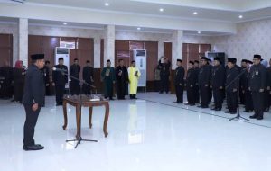 Sekdaprov Jatim Lantik 60 Eselon III dan IV