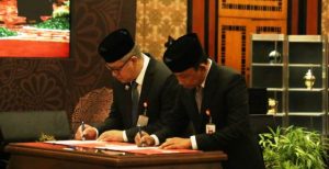 OJK Gelar Pertemuan Tahunan PTIJK dan Serah Terima Jabatan Kepala Kantor Regional 4 Jawa Timur