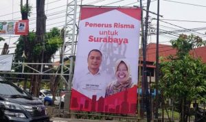 Muncul Spanduk dan Baliho Eri Cahyadi dari Warga, Ini Respon Pengamat Unair