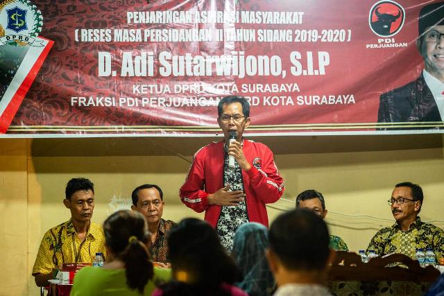 Hasil Reses Ketua DPRD Surabaya Didominasi Usulan Pembangunan Fisik