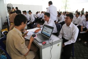 Pemkab Kediri Gelar Tes SKD-CPNS di Aula Basement Gedung Monumen SLG