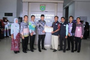 Sekda Rooswandi Salem Terima Hasil Tes SKD CPNS Pemkab Tanbu
