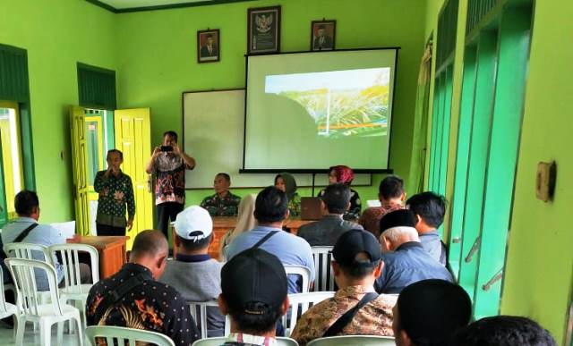 Koramil 20 Ngancar Kodim 0809 Kediri Gelar Acara Sosialisasi RDKK ke Gapoktan