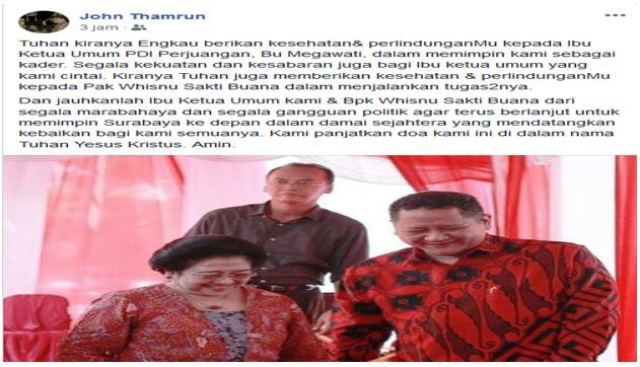 WS Diterpa Puting Beliung Politik, Begini Respon Kader PDIP dan Warga Surabaya