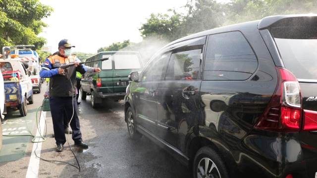 JOGO SUROBOYO, Pemkot Sterilkan Kendaraan dari Luar Daerah di Wilayah Perbatasan