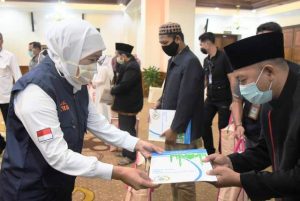 Gubernur Khofifah Minta Hafidz Hafidzah Doakan Pandemi Covid-19 Segera Berhenti