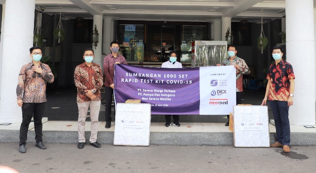 Pemkot Surabaya Segera Bagikan Bantuan Seribu Alat Rapid Test ke Rumah Sakit dan Puskesmas