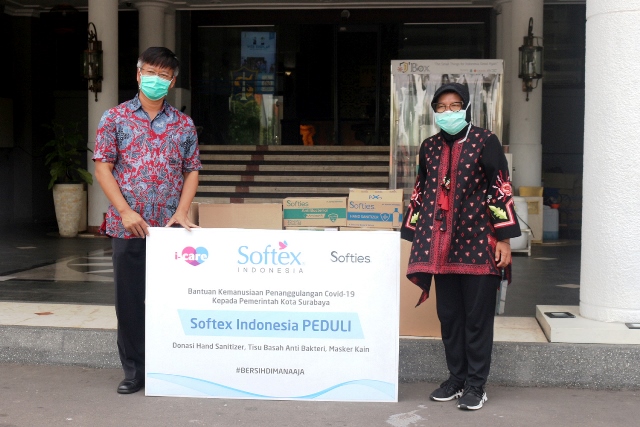 Terima Bantuan 10 Ribu Masker Kain, Pemkot Surabaya Pastikan Segera Distribusikan