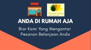 Di Masa Social Distancing, PD Pasar Surya Luncurkan Layanan Belanja Online