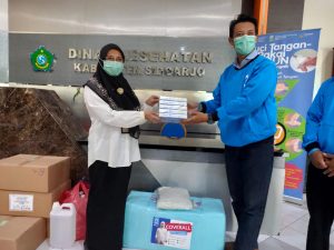 Bentuk Gugus Tugas Penanganan Covid-19 Untuk Sidoarjo, DPD Partai Gelora Indonesia Berikan APD