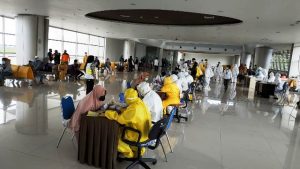 PMI asal Malaysia Negatif Covid-19 Versi Rapid Test, Gelang Penanda untuk Screening Berlapis