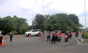 PSBB Terus Dievaluasi, Kini Akses Masuk Kota Surabaya Relatif Lancar